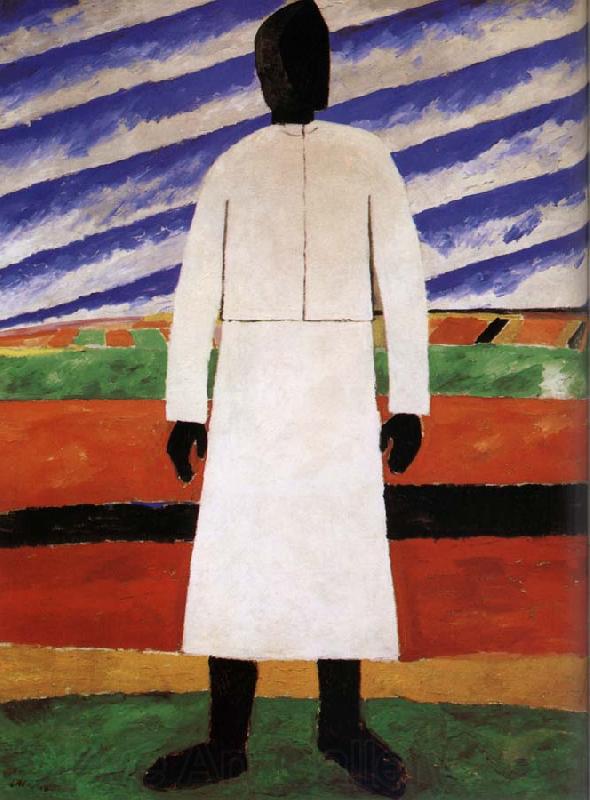 Kasimir Malevich Farmwife Norge oil painting art
